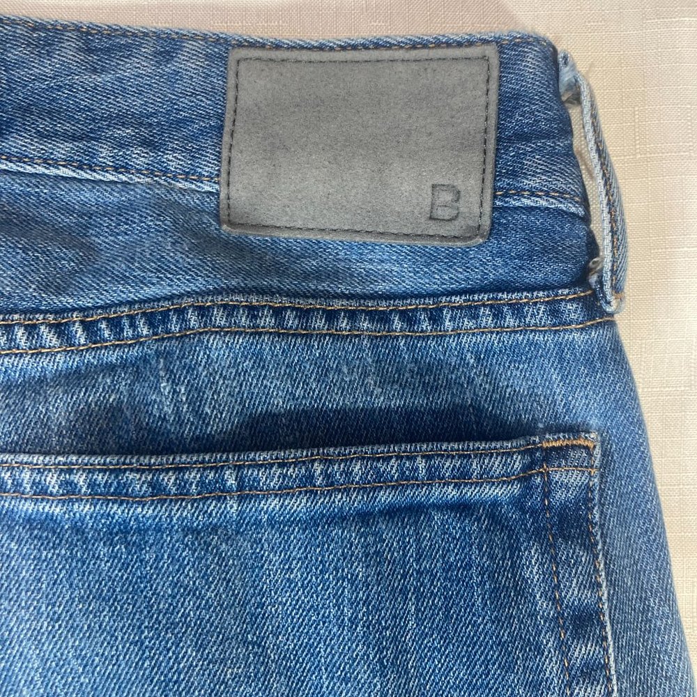 EUC! Two Pair Bonobos The Blue Jean Men's Jeans, Light & Dark Wash, Sz. 36 X 36 - Picture 6 of 16